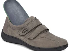 Waldläufer, bequeme Herren-Slipper, Weite H, mit herausnehmbarem Fußbett