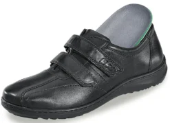 Waldläufer, bequeme Herren-Slipper, Weite H, mit herausnehmbarem Fußbett