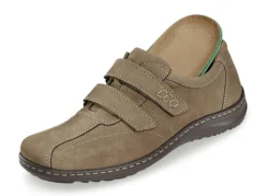 Waldläufer, bequeme Herren-Slipper, Weite H, mit herausnehmbarem Fußbett