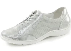 Waldläufer, elegante Damen-Schnürschuhe, Weite H, mit herausnehmbarem Fußbett