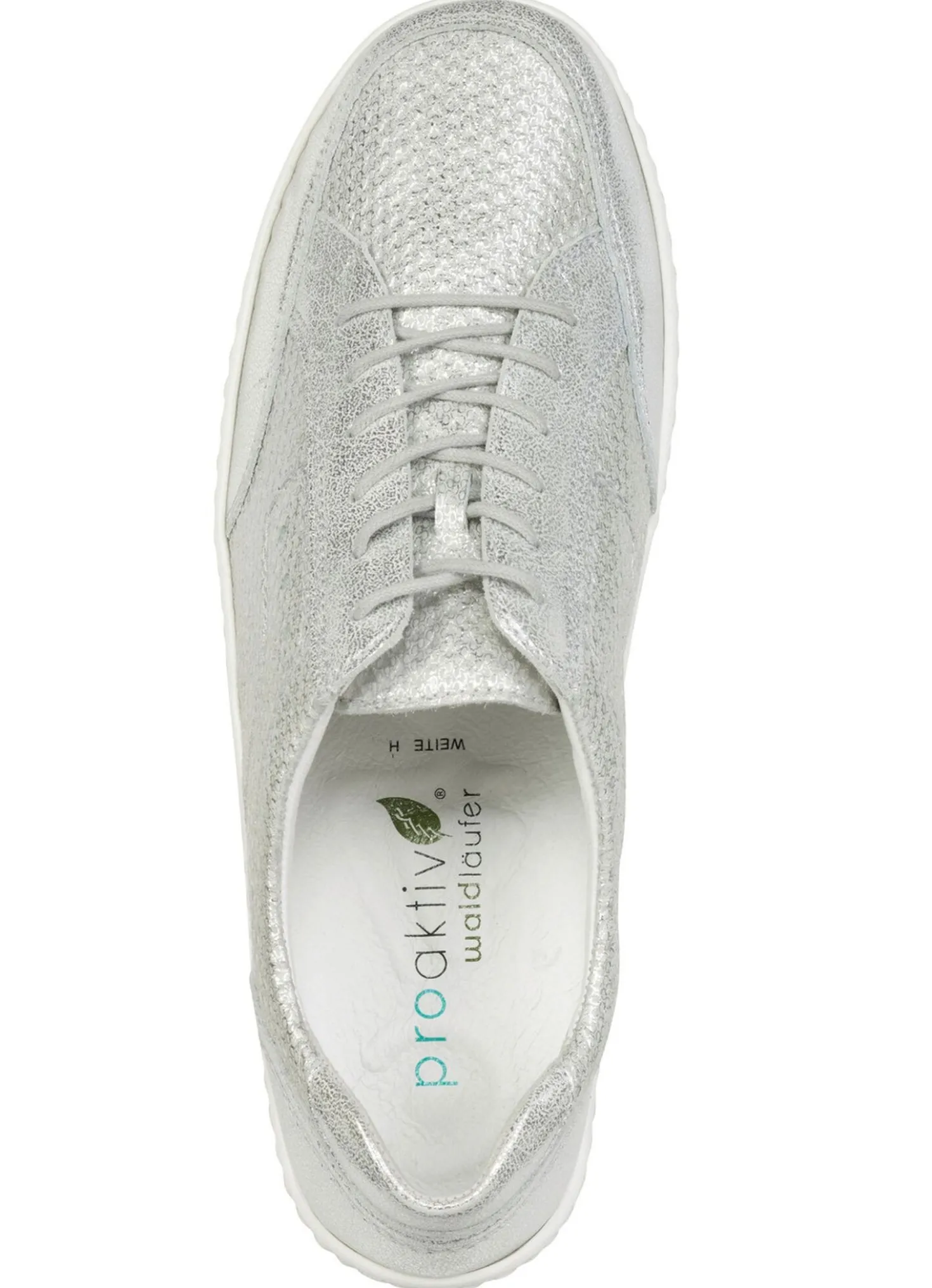 Waldläufer, elegante Damen-Schnürschuhe, Weite H, mit herausnehmbarem Fußbett