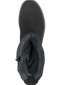 Waldläufer, gefütterte Damen-Stiefel, Winterschuhe, Weite H, mit Lammfell