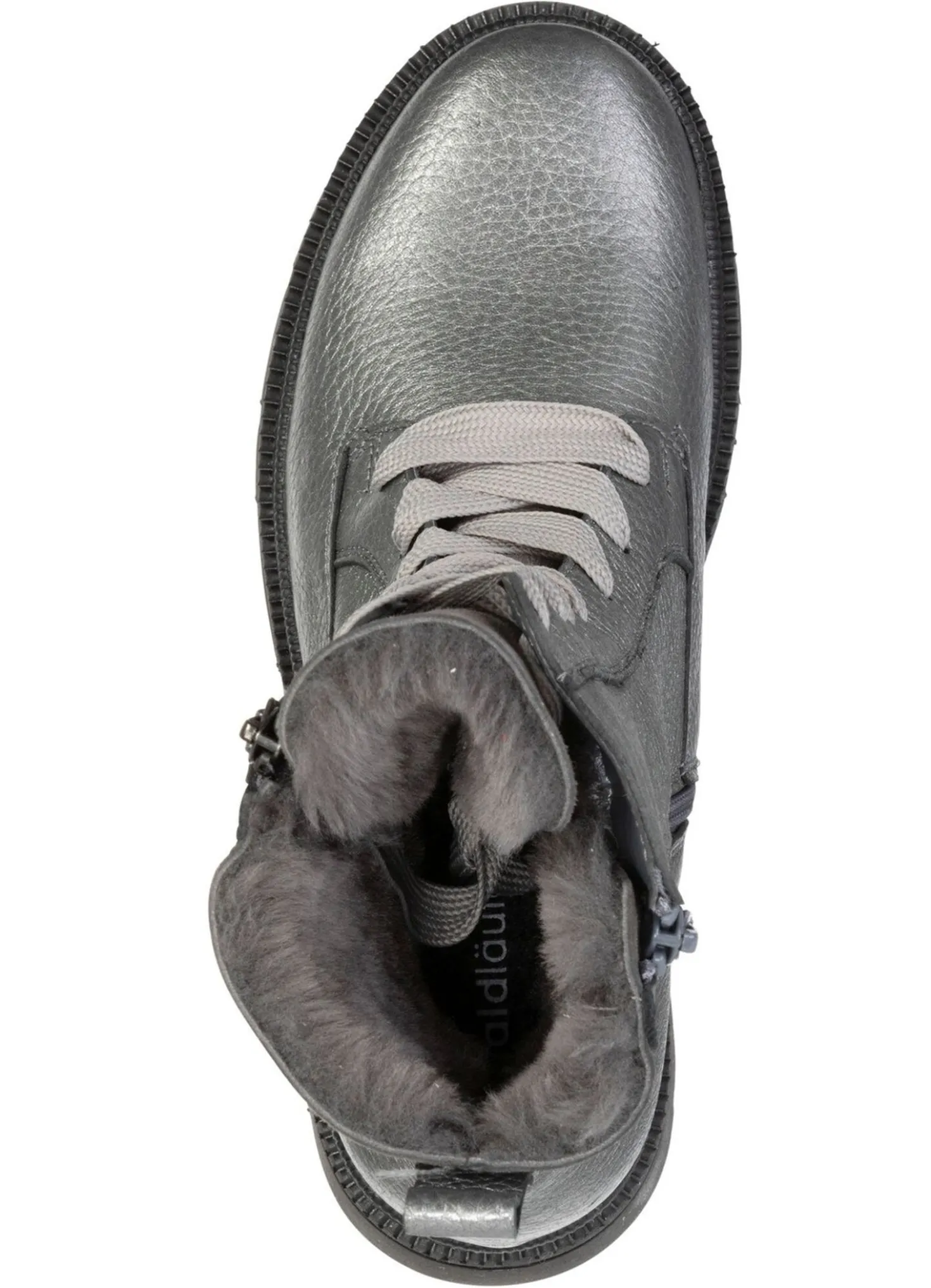 Waldläufer, gefütterte Damen-Stiefeletten, Winterschuhe, Weite H, mit Lammfell