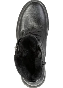 Waldläufer, gefütterte Damen-Stiefeletten, Winterschuhe, Weite H, mit Lammfell