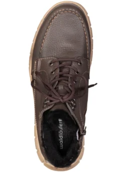 Waldläufer, gefütterte Herren-Boots, Winterschuhe, Weite H, mit Lammfell