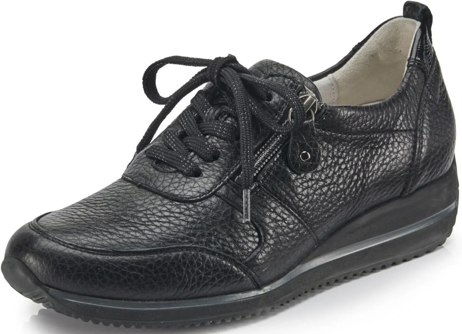 Waldläufer, leichte Damen-Sneaker, Weite H, mit herausnehmbarem Fußbett