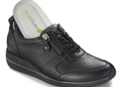 Waldläufer, leichte Damen-Sneaker, Weite H, mit herausnehmbarem Fußbett