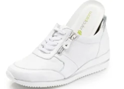 Waldläufer, leichte Damen-Sneaker, Weite H, mit herausnehmbarem Fußbett