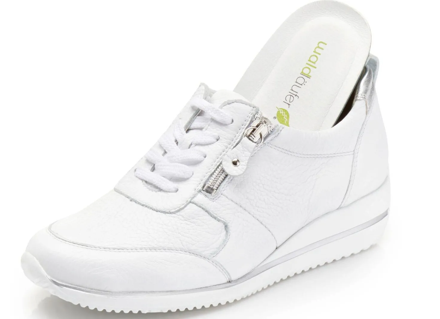 Waldläufer, leichte Damen-Sneaker, Weite H, mit herausnehmbarem Fußbett