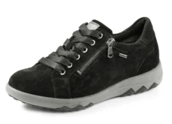 Waldläufer Schnürschuh aus weichem Veloursleder