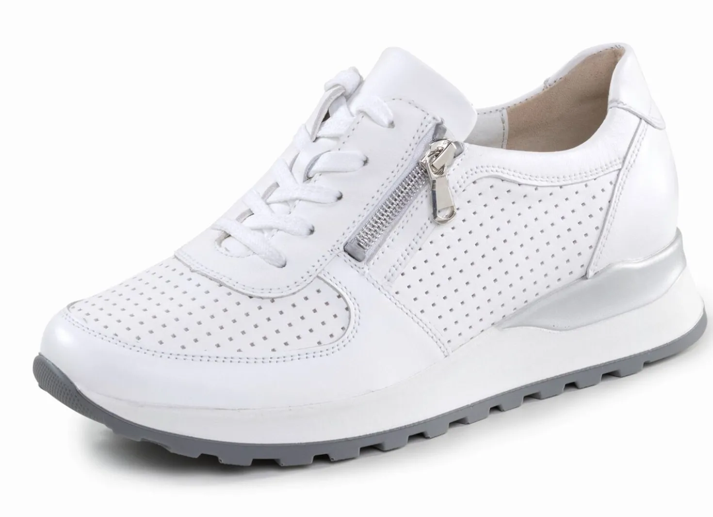 Waldläufer, sportliche Damen-Sneaker, Weite H, mit herausnehmbarem Fußbett