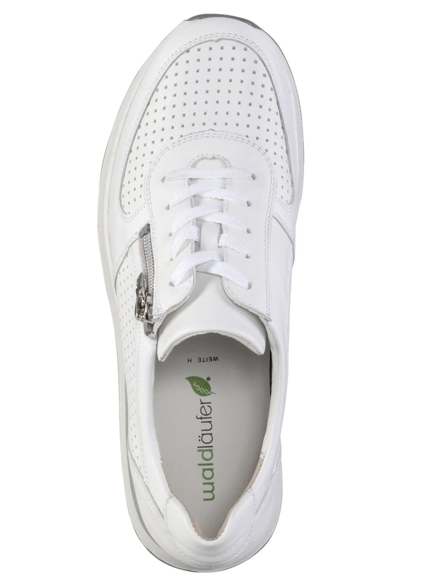 Waldläufer, sportliche Damen-Sneaker, Weite H, mit herausnehmbarem Fußbett