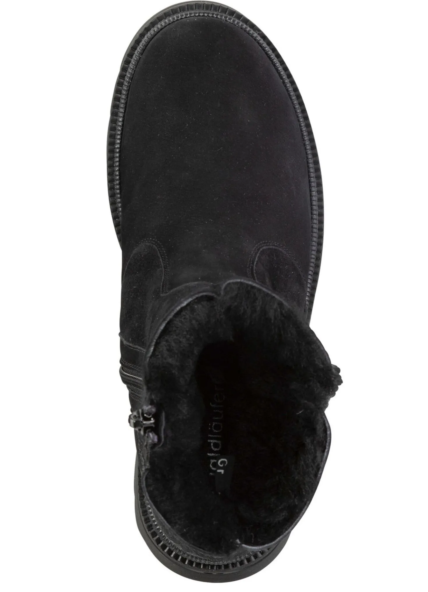 Waldläufer Stiefelette aus Rind-Nubukleder