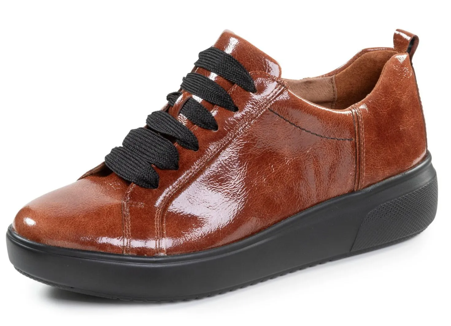 Waldläufer, trendige Damen-Schnürschuhe, Weite H, mit herausnehmbarem Fußbett