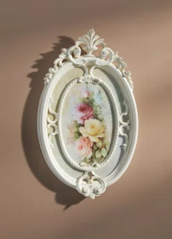 Wandbild mit Blumenstrauß