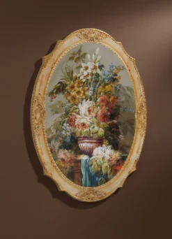 Wandbild mit Blumenstrauß