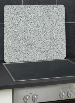 Wandblende aus Glas in Granit-Optik