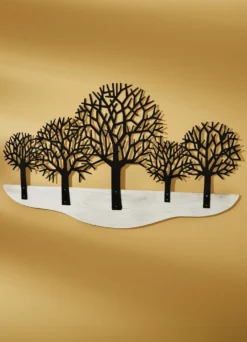 Wanddekoration aus Eisen