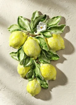 Wanddekoration aus italienischer Keramik
