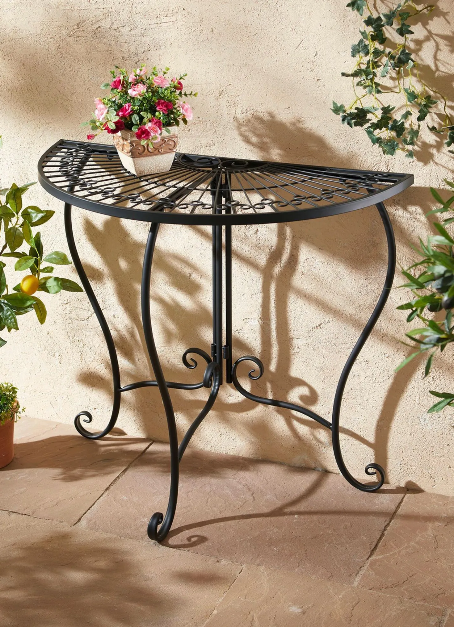 Wandtisch aus Eisen