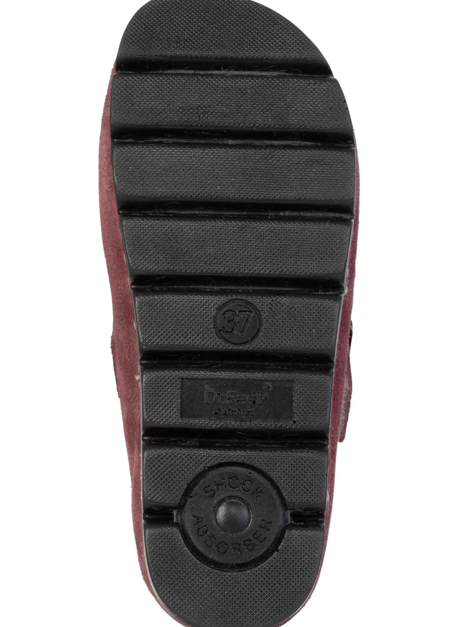 Warme Damen-Clogs, Weite G, mit Plüschfutter