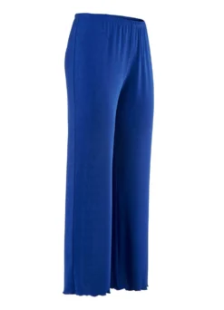 Weich fließende, 7/8-lange Hose