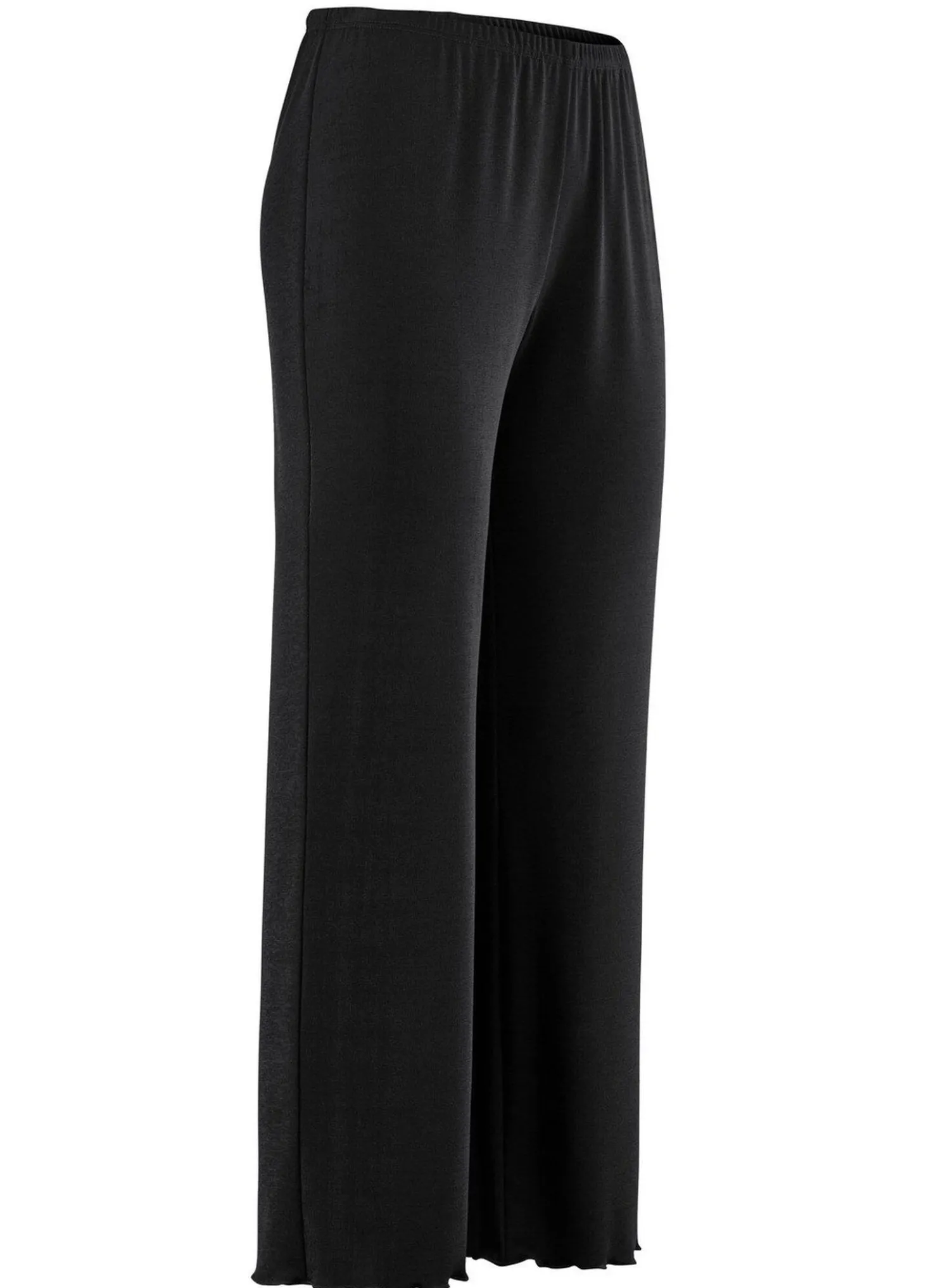 Weich fließende, 7/8-lange Hose
