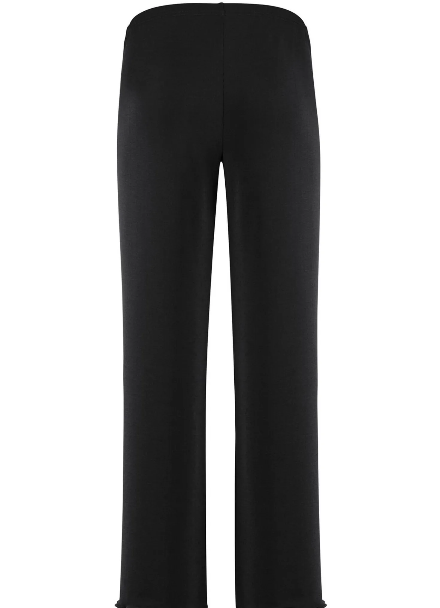 Weich fließende, 7/8-lange Hose