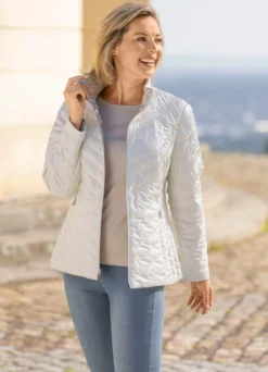 Wendejacke mit Reißverschlussleiste