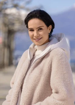 Wende-Kurzmantel im Oversized-Look