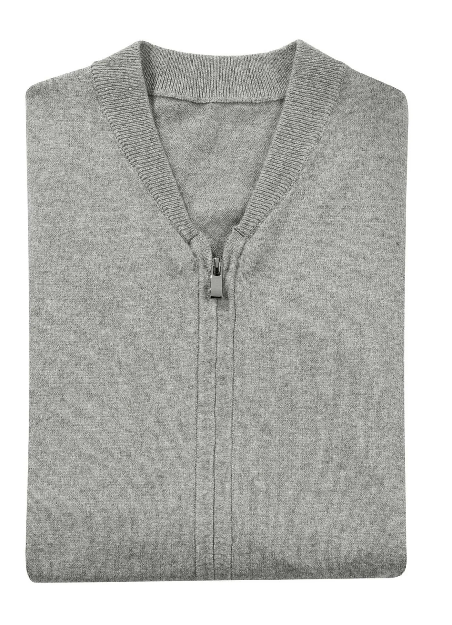 Weste mit durchgehendem Reißverschluss