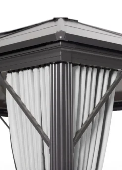 Wetterfester Kuppelpavillon mit stabilem Gestell