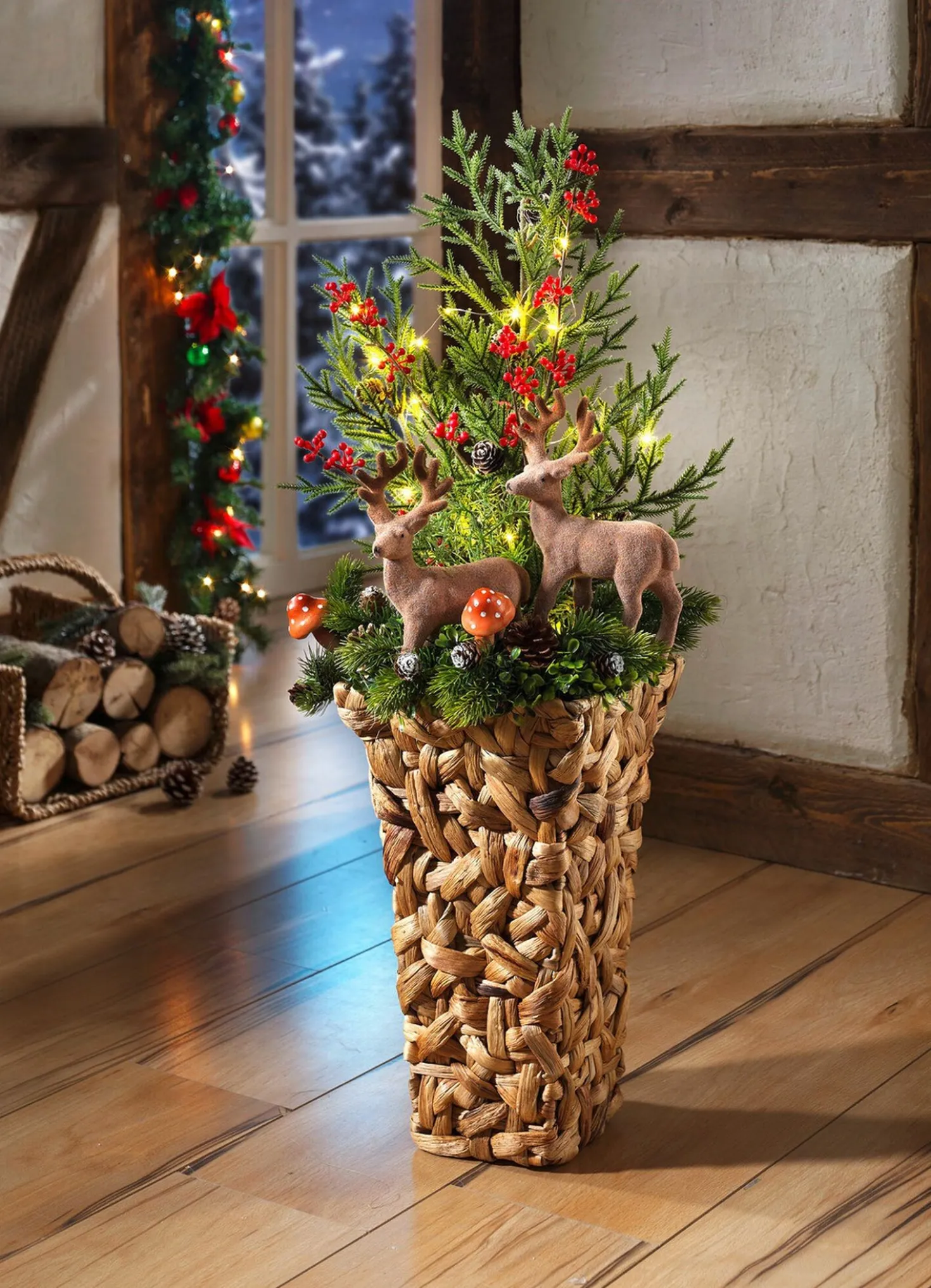 Wintergesteck mit Vase