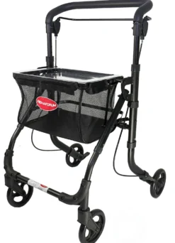 Wohnungsrollator mit Tablett