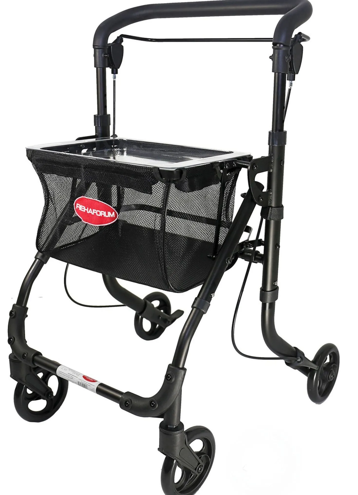 Wohnungsrollator mit Tablett