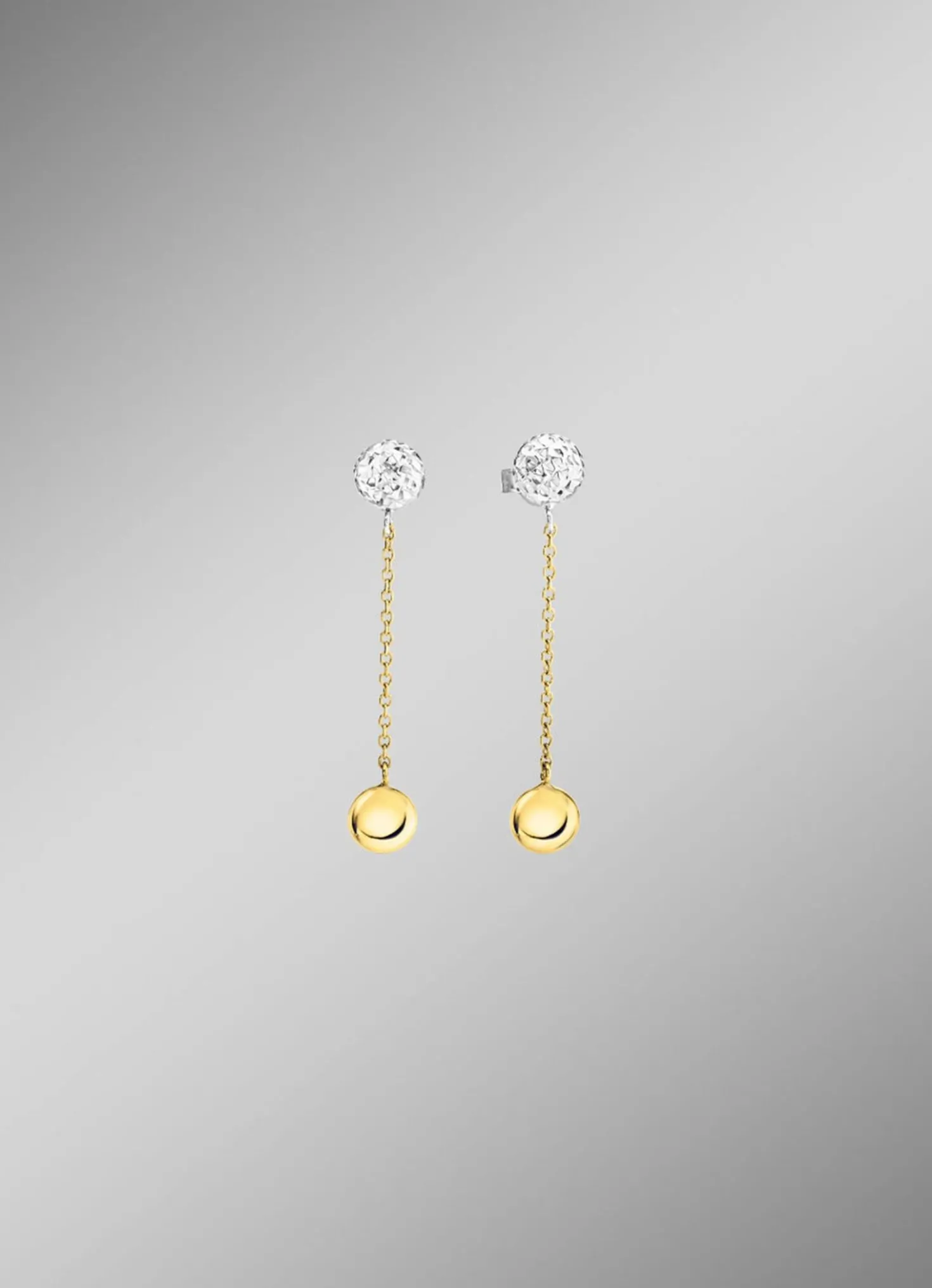 Wunderschöne Ohrstecker in Bicolor