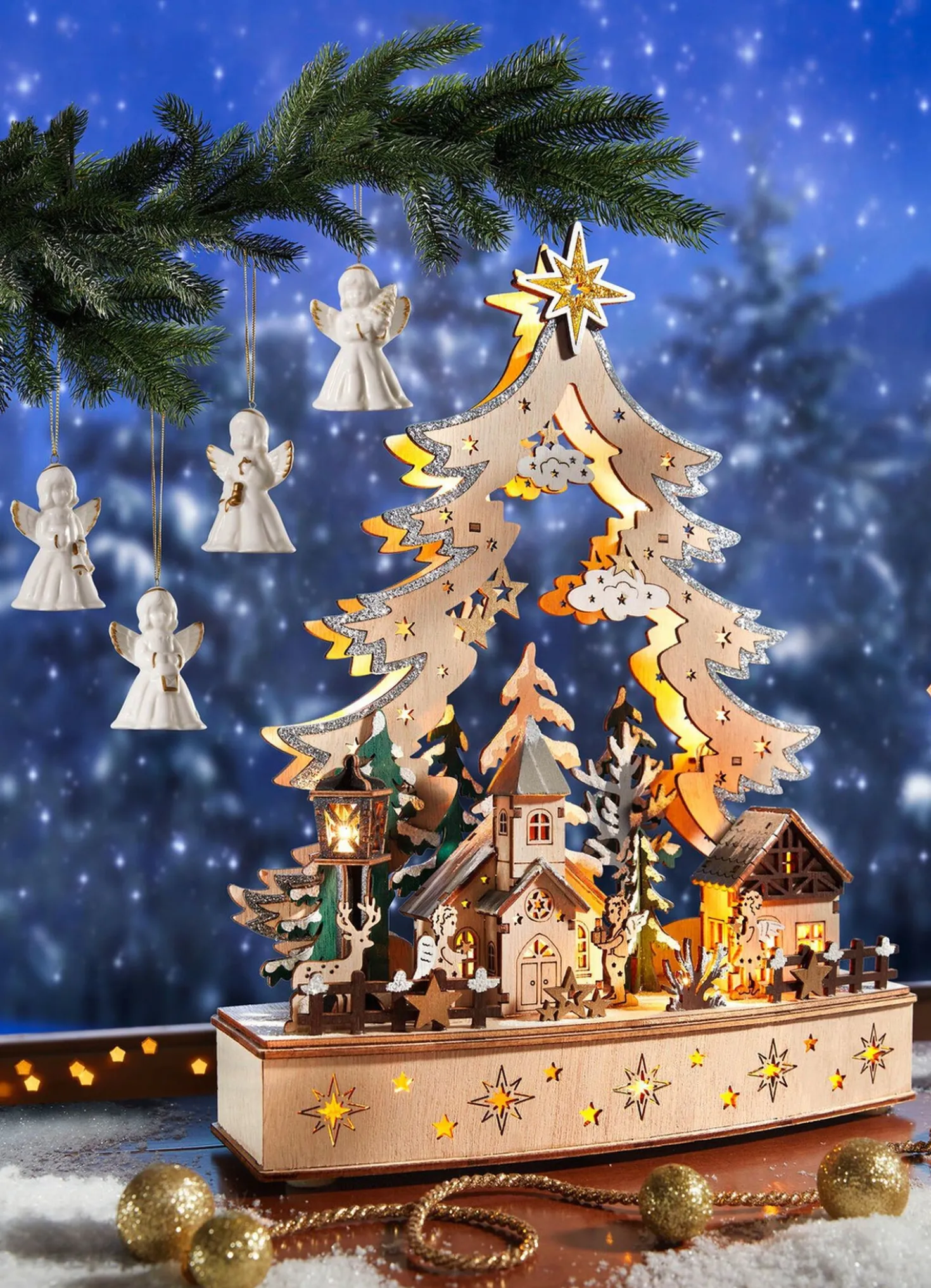 Wunderschöner Lichterbogen