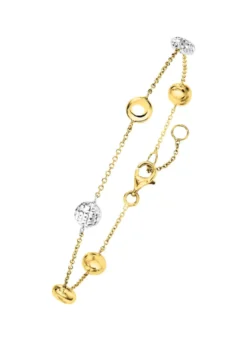 Wunderschönes Armband in Bicolor