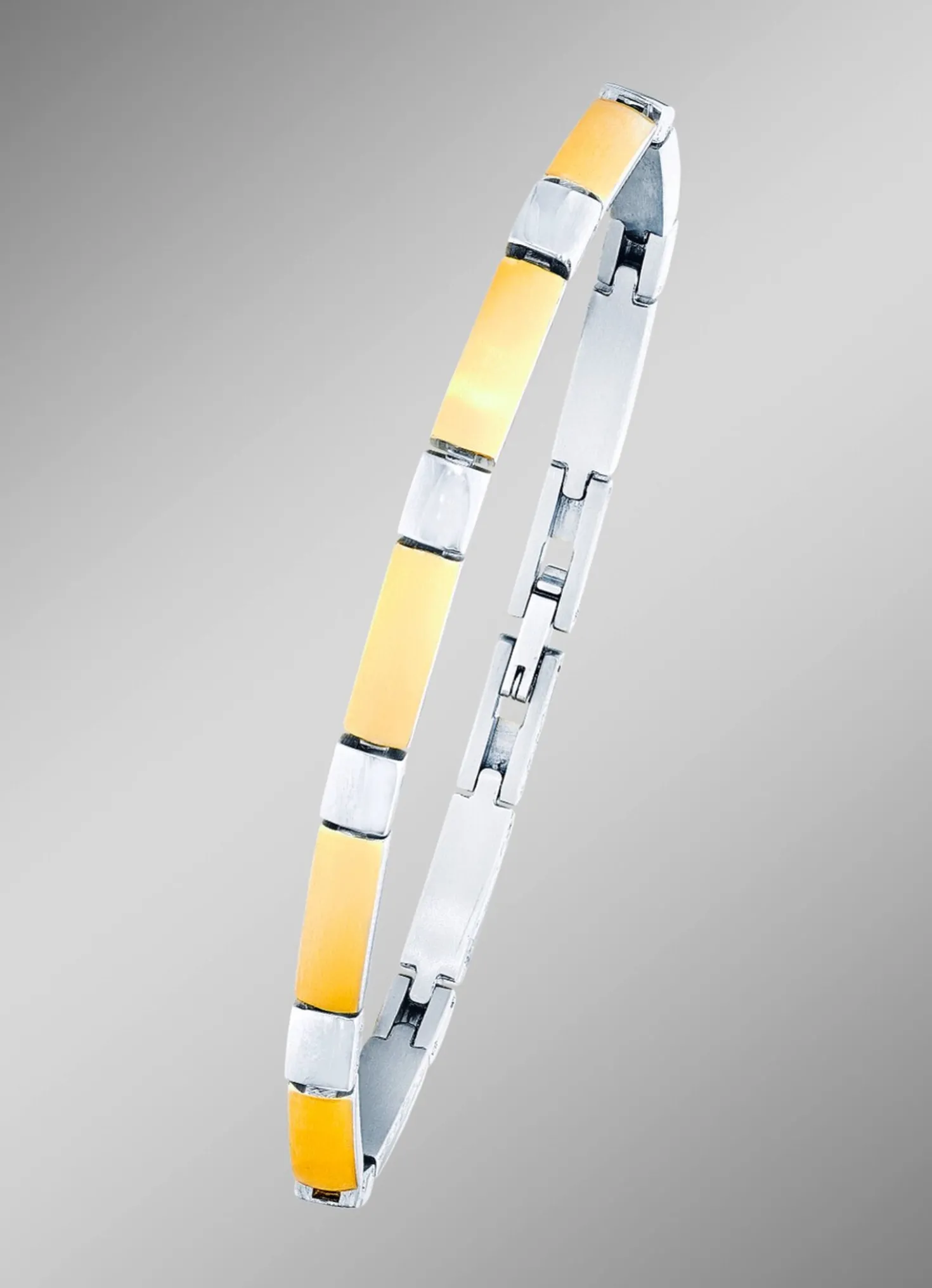 Wunderschön und modern: Armband in Bicolor