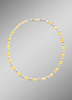 Wunderschön und modern: Halskette in Bicolor