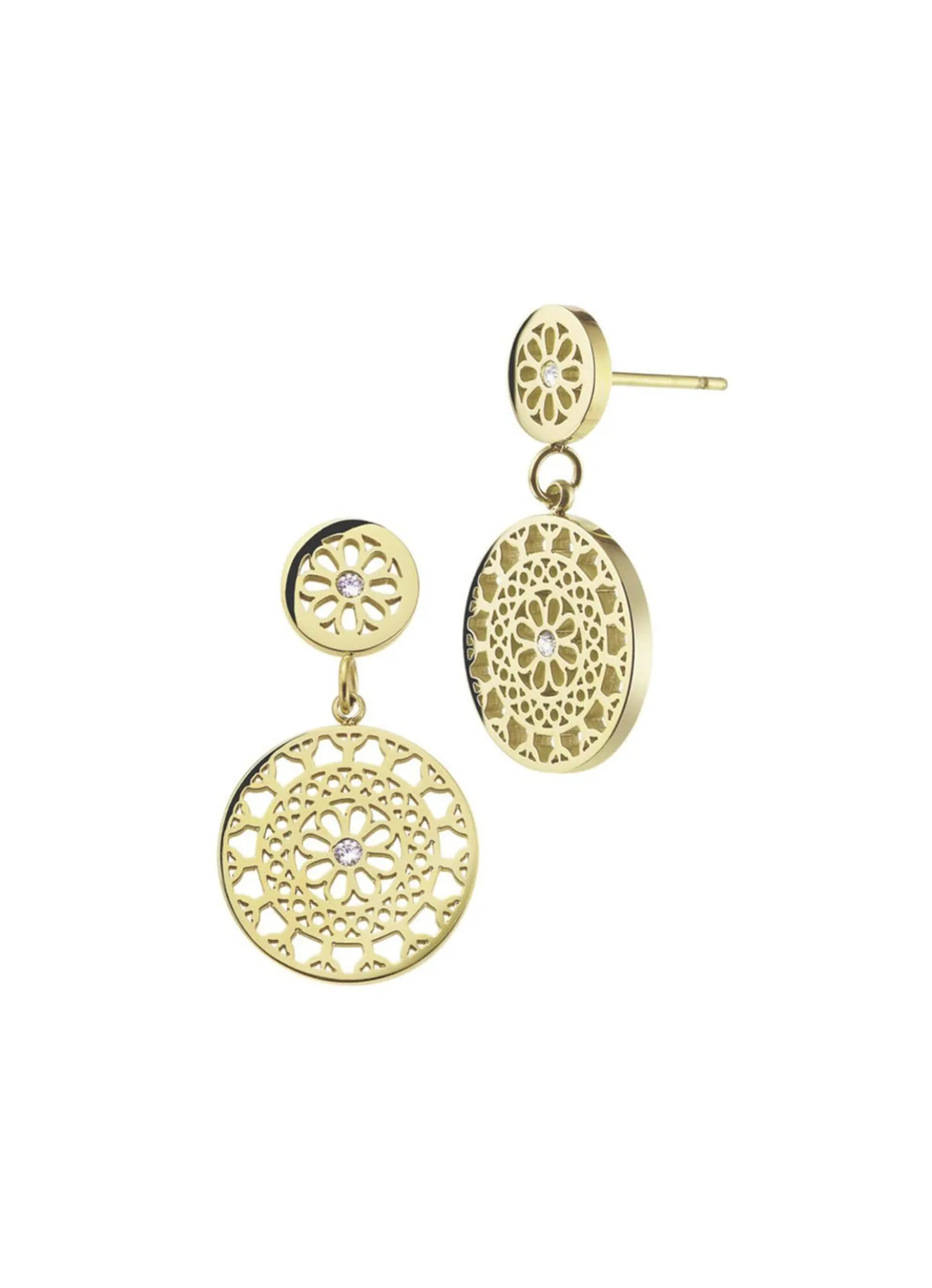 Wundervolle Ohrstecker mit Kristallen