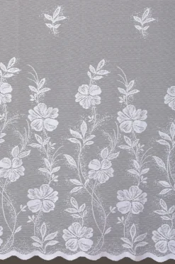 Zauberhafter Blumenfenster-Store in Jacquard-Qualität
