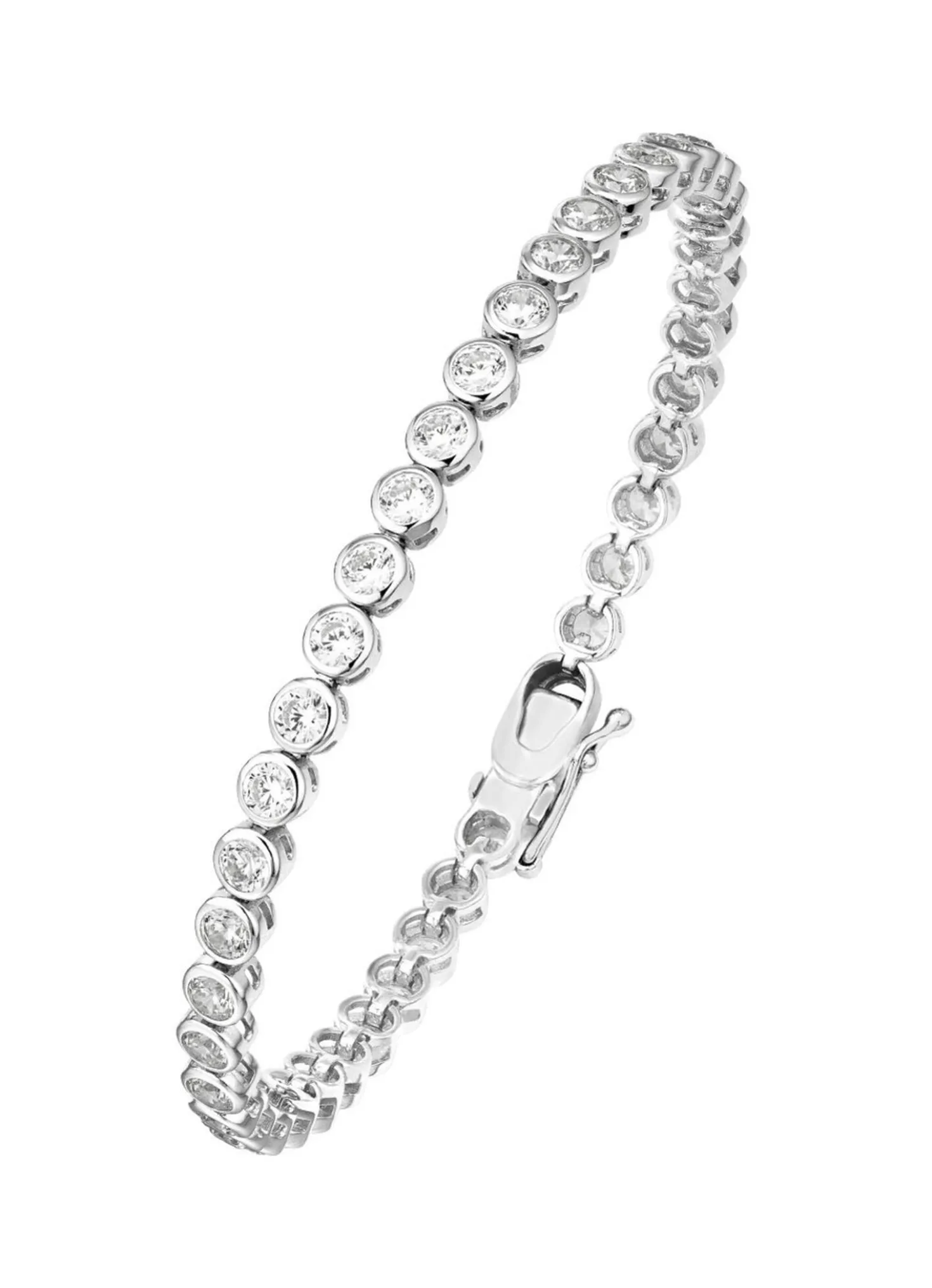 Zauberhaftes Armband mit synth. Zirkonia