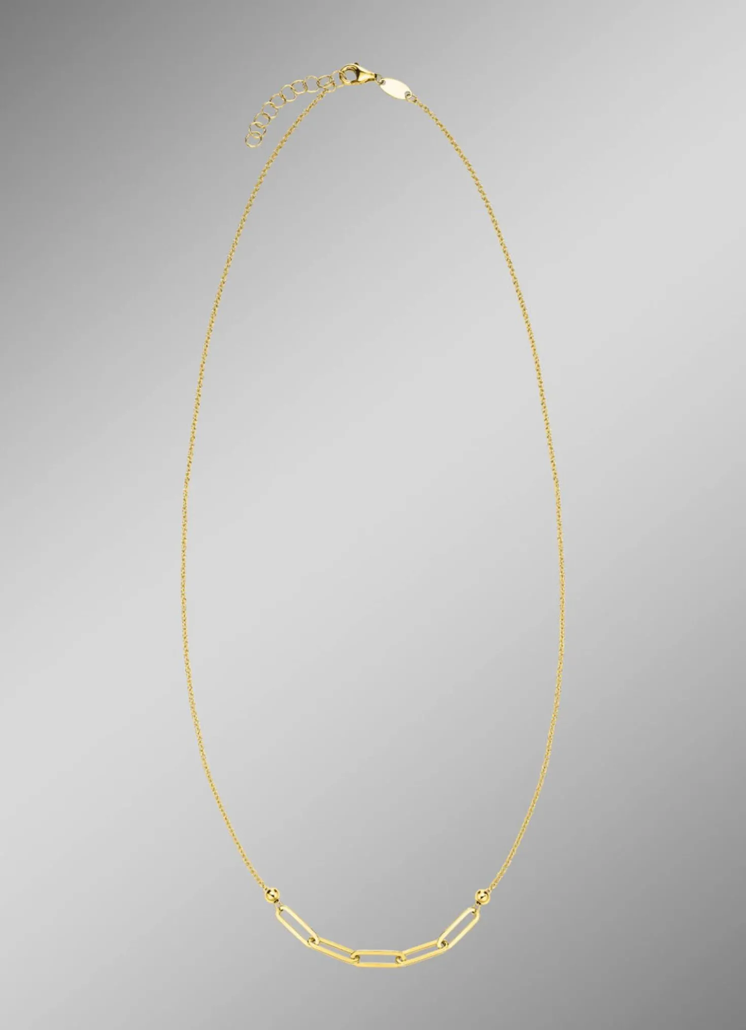 Zeitlos elegante Halskette aus feinem Gold