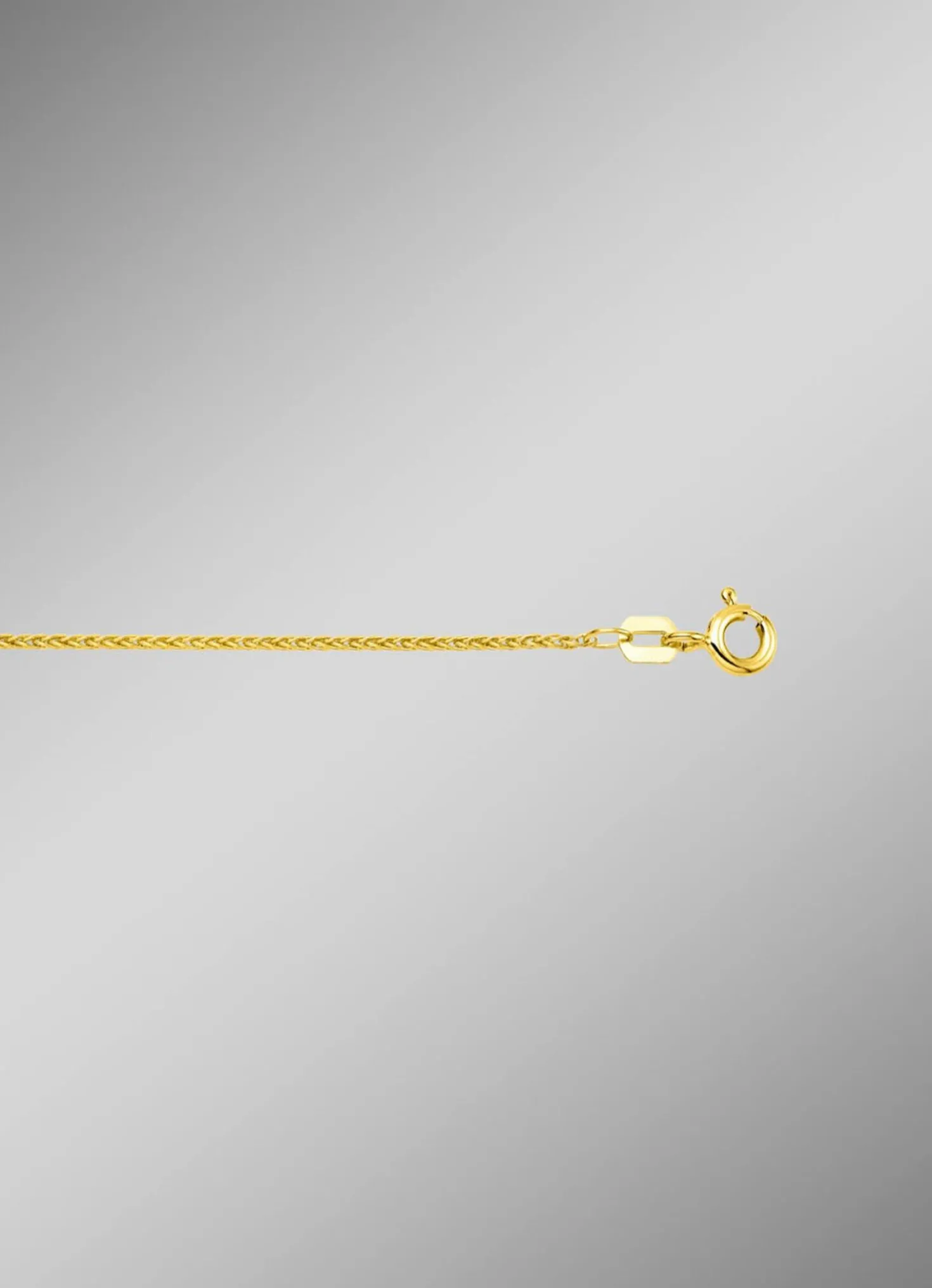 Zopfkette aus Gold