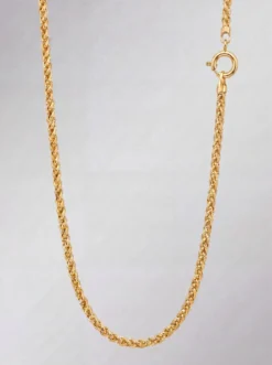 Zopfkette aus Gold