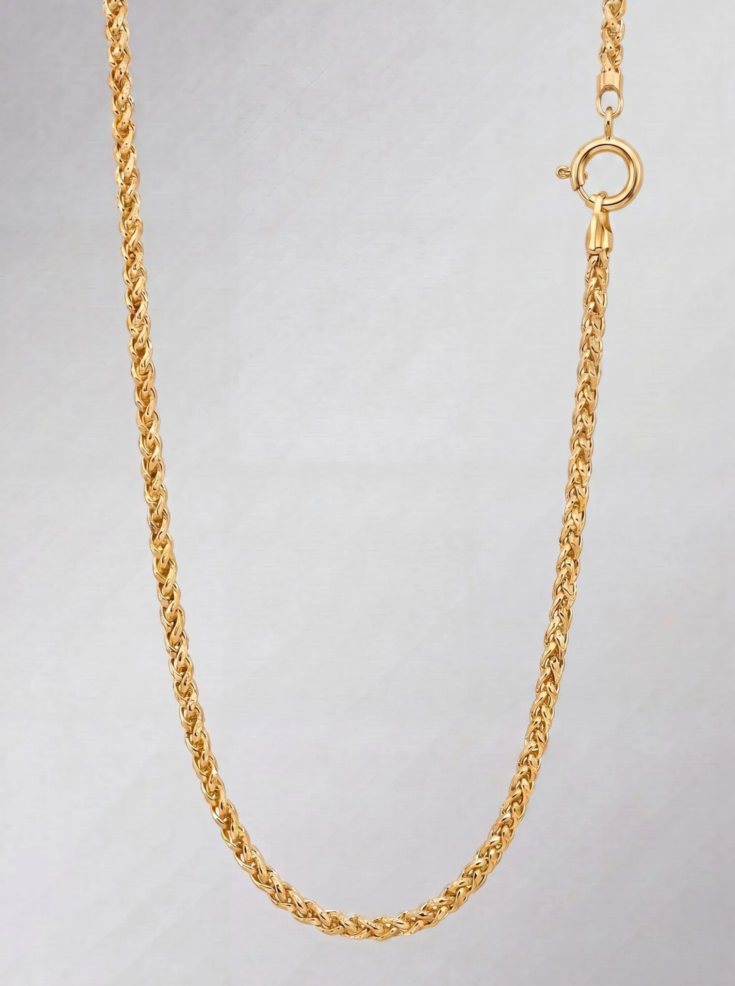 Zopfkette aus Gold