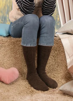 Zweierpack Alpaka-Socken