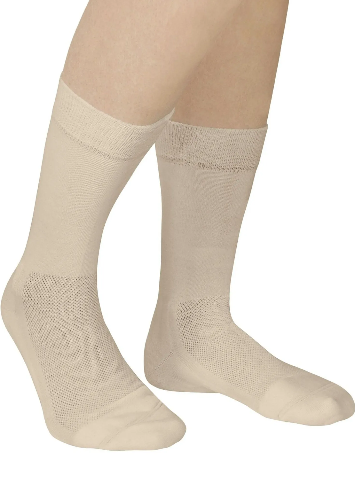 Zweierpack Komfort-Kniestrümpfe oder -Socken