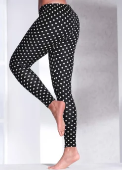 Zweierpack Leggings mit Gummibund